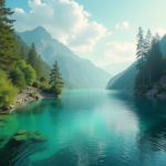 Lo sapevi che ci sono laghi che cambiano colore naturalmente in base alle alghe presenti?