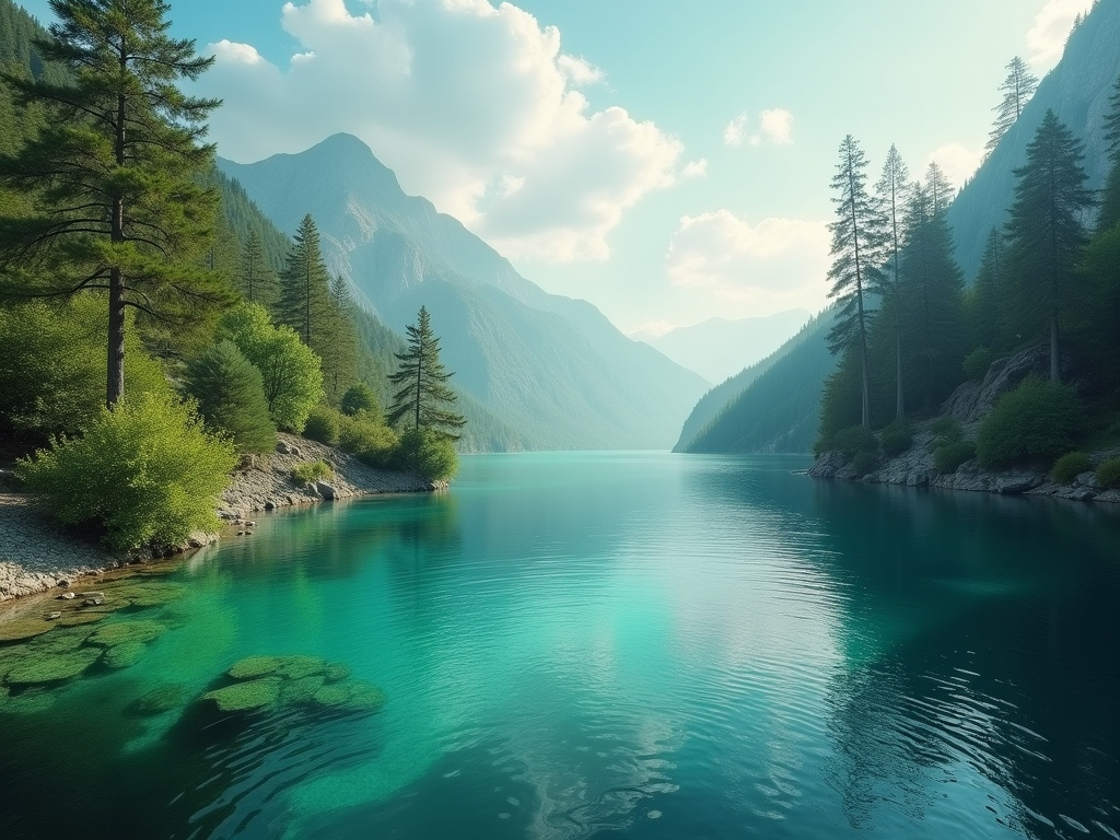 Lo sapevi che ci sono laghi che cambiano colore naturalmente in base alle alghe presenti?