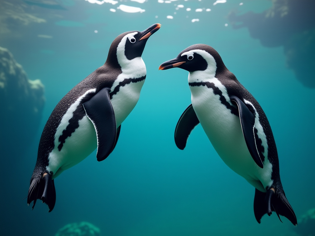 Lo sapevi che i pinguini possono saltare fuori dall’acqua come delfini?