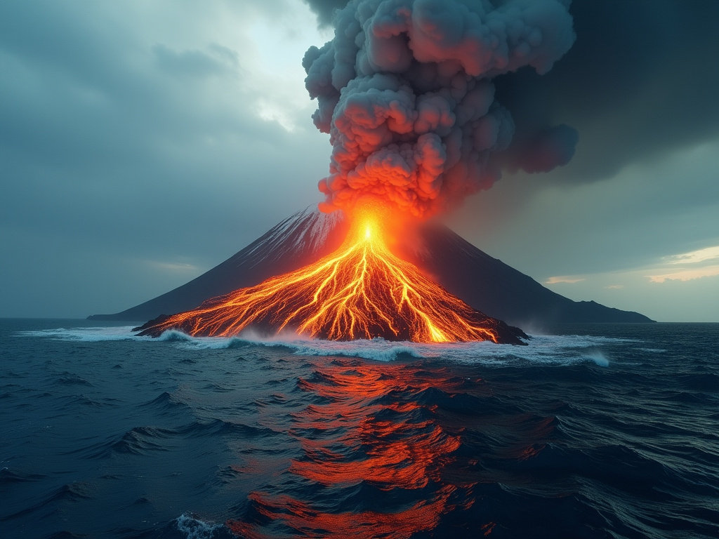 Lo sapevi che i vulcani possono creare nuovi territori quando eruttano in mare?