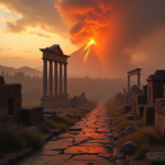 Lo sapevi che l’antica città di Pompei fu sepolta dall’eruzione del Vesuvio nel 79 d.C.