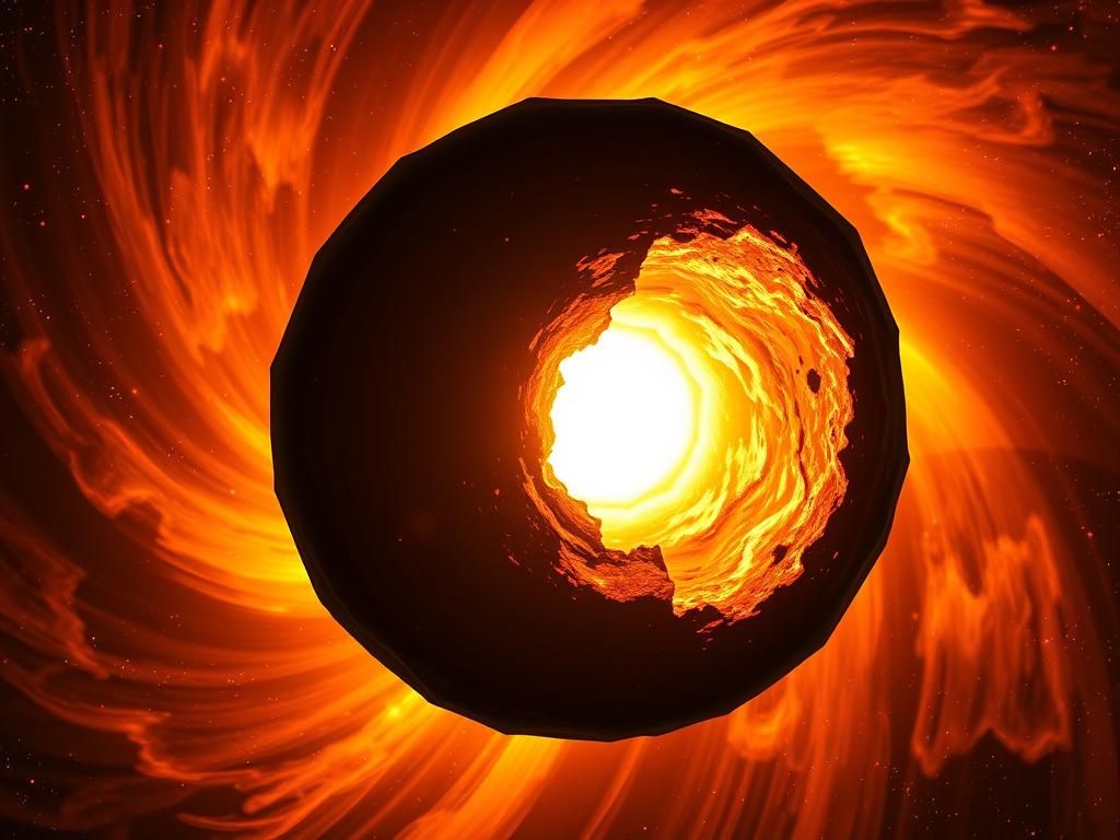 Lo sapevi che la temperatura del nucleo terrestre supera quella della superficie del Sole?