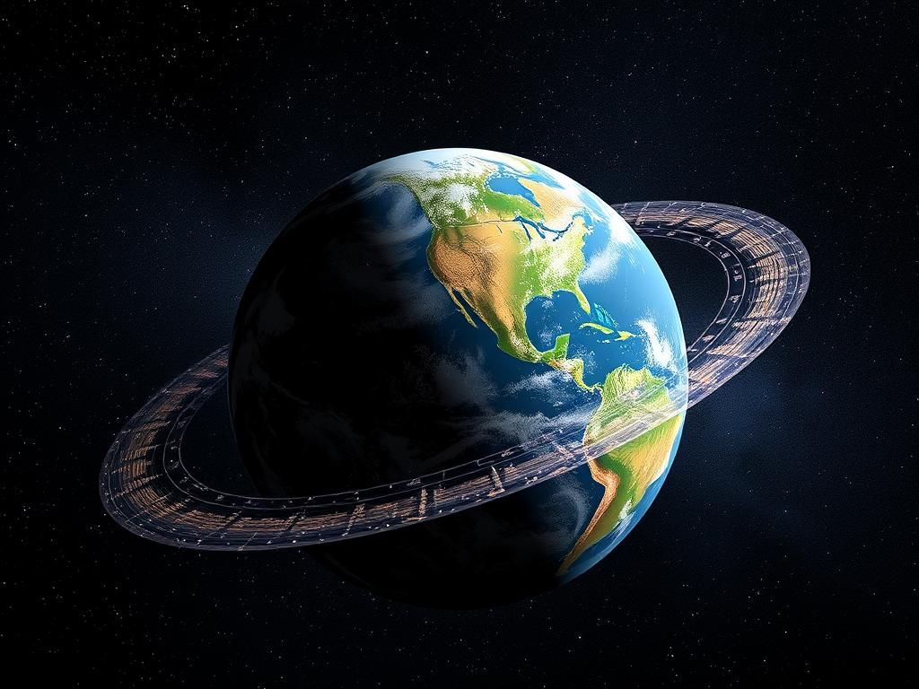 Lo sapevi che la Terra è leggermente schiacciata ai poli per la rotazione?