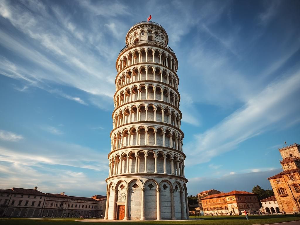 Lo sapevi che la Torre di Pisa iniziò a inclinarsi già durante la costruzione
