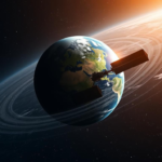 Lo sapevi che i satelliti artificiali rimangono in orbita grazie alla loro velocità tangenziale?